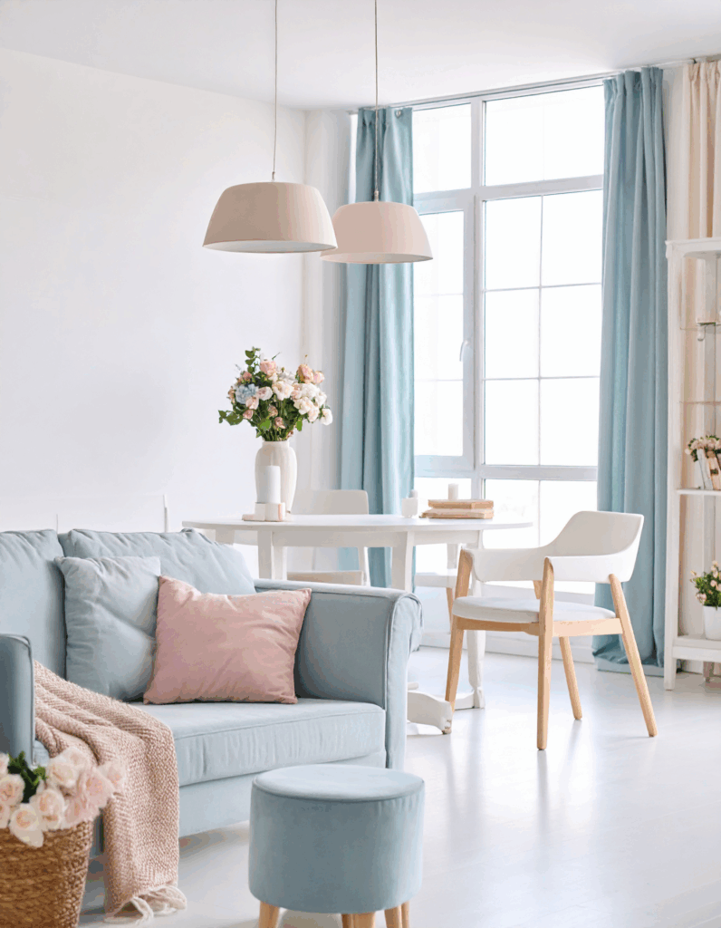 dreamy pastel color palette